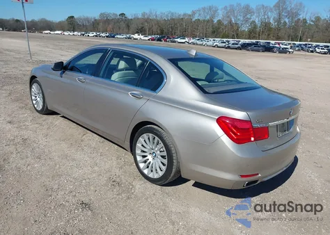 2012 BMW 750Li from USA, damaged, VIN WBAKB8C52CC964494